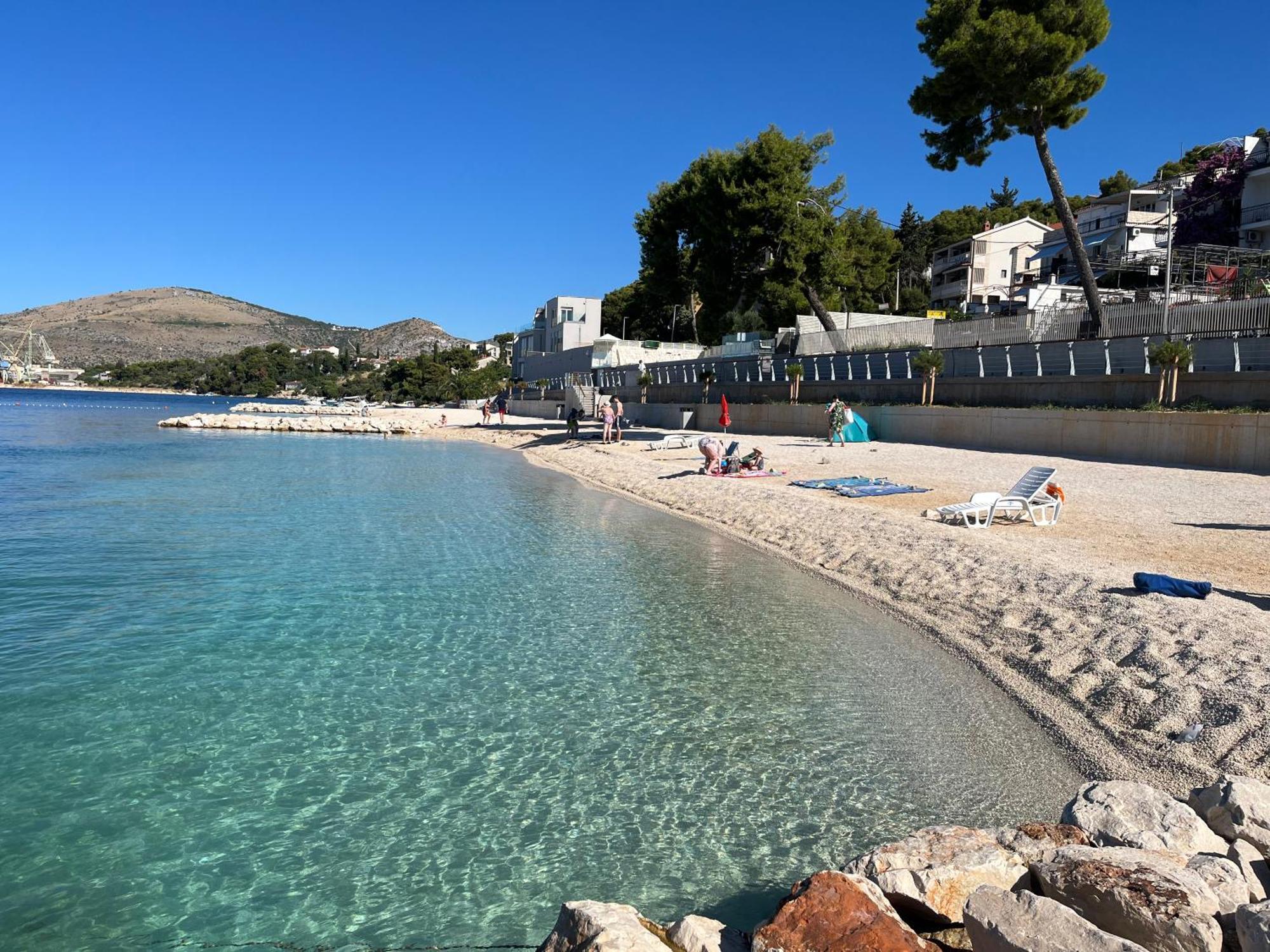 Sea View Apartment-20 M From The Sea Apartamento Trogir